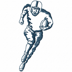 American Football Embroidery Design 1 American Football Embroidery Design 1